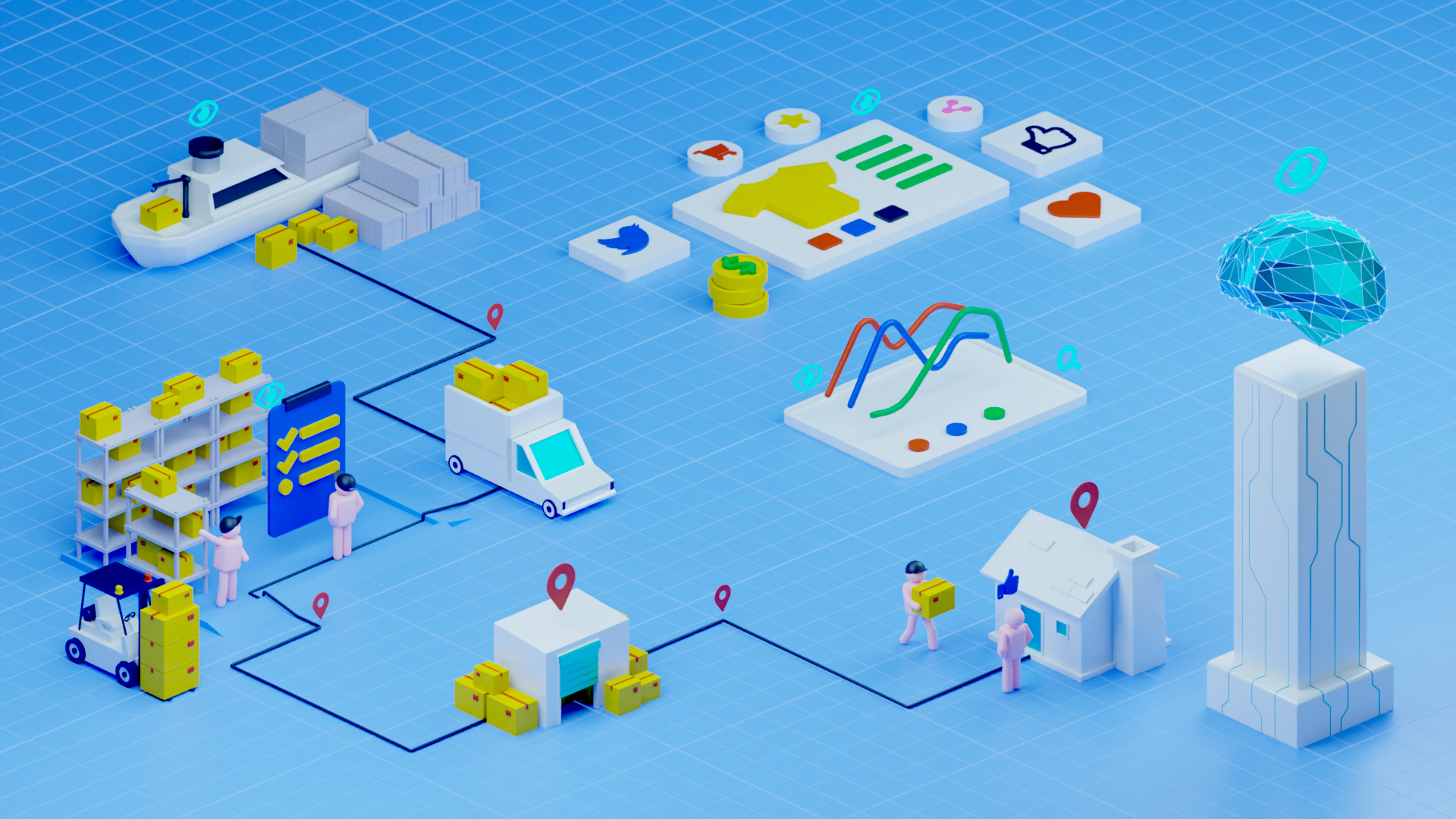 Ecommerce 4.0: AI-driven supply chain optimization
